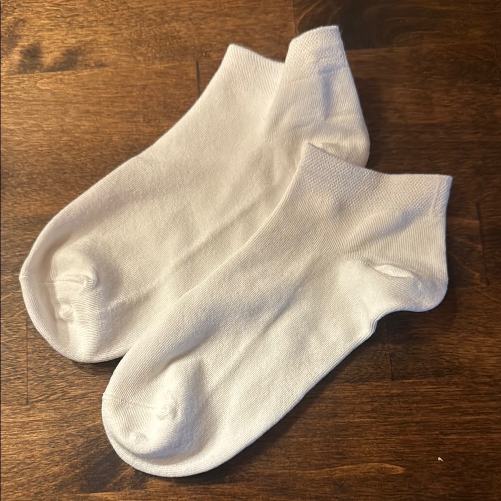White Ankle Socks